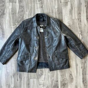 Frye Black Leather Jacket